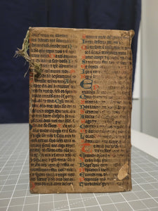 Paedagogi Christiani Tomus II: In Quo Christianae Perfectionis Pars Tertia, Que Est De Ferendis aequo animo rebus aduersis, edisseritur, Et Remedia Salutaria Suggeruntur, 1656. Bound in a 15th Century Manuscript