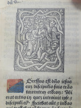 Load image into Gallery viewer, Hore Beate Marie Virginis Secundum usum Parisiensem, 1528. Extremely Scarce Book of Hours Printed on Vellum, With 11 Miniatures. Recorded as a Lost Edition on USTC