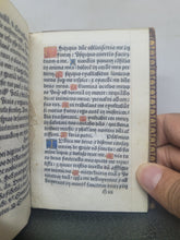 Load image into Gallery viewer, Hore Beate Marie Virginis Secundum usum Parisiensem, 1528. Extremely Scarce Book of Hours Printed on Vellum, With 11 Miniatures. Recorded as a Lost Edition on USTC