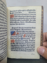 Load image into Gallery viewer, Hore Beate Marie Virginis Secundum usum Parisiensem, 1528. Extremely Scarce Book of Hours Printed on Vellum, With 11 Miniatures. Recorded as a Lost Edition on USTC