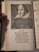 Load image into Gallery viewer, Comedies, Histories, and Tragedies. Published according to the true Original Copies. Unto which is added, Seven Plays, never before Printed in Folio... The Fourth Edition, 1685