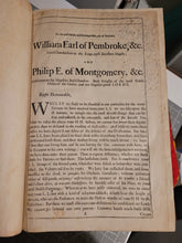 Load image into Gallery viewer, Comedies, Histories, and Tragedies. Published according to the true Original Copies. Unto which is added, Seven Plays, never before Printed in Folio... The Fourth Edition, 1685