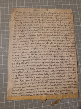 Load image into Gallery viewer, ***RESERVED*** Medieval Charter. Manuscript on Parchment, 1272. Merchant Jacques De Lépine Receives Payment of 38 Sols on a House in Paris