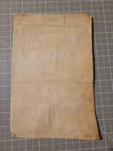 Medieval Charter. Manuscript on Parchment, August 1304. The Sale of a House on Rue Saint-Martin-des-Champs