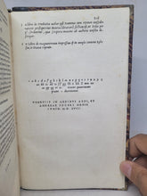 Load image into Gallery viewer, Ioannis Iouiani Pontani Opera omnia soluta oratione composita, 1518-1519. Complete Three Volume Set. Containing the Oft Censored Charon Dialogues