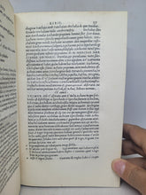 Load image into Gallery viewer, Ioannis Iouiani Pontani Opera omnia soluta oratione composita, 1518-1519. Complete Three Volume Set. Containing the Oft Censored Charon Dialogues