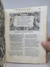 Load image into Gallery viewer, Le Metamorfosi di Ovidio Ridotte da Gio Andrea dell&#39;Anguillara, 1584. With Several Pages of Text Supplemented by an Early Hand