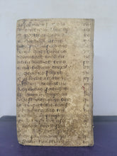 Load image into Gallery viewer, Directorium Confessariorum, 1690. Bound in 15th Century Manuscript Waste