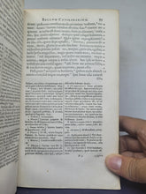 Load image into Gallery viewer, C. Crispi Sallustii Opera Omnia Quae Exstant Cum Commentariis integris Joh. Rivii, Aldi Manutii, Petri Ciacconii, Fulvii Ursini, et Heliae Putschii, Et selectis Jani Gruteri, H. Glareani, Cypr. `a Popma, Ludov. Carrionis, Jani Douzae, &amp; aliorum, 1677