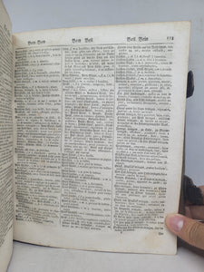 Nouveau Dictionnaire Francois-Allemand et Allemand-Francois a l'usage des deux nations, 1774. Tome I, Contenant l'allemand explique par le Francois