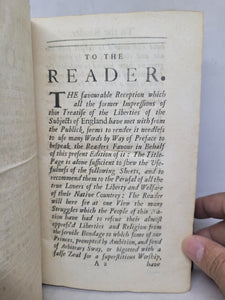 English Liberties, or the Free-Born Subject's Inheritance…., 1719