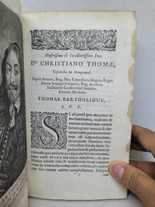 Anatomia ex Caspari Bartholini parentis Institutionibus omniumque recentiorum &amp; propriis observationibus tertiùm ad sanguinis circulationem reformata, 1651