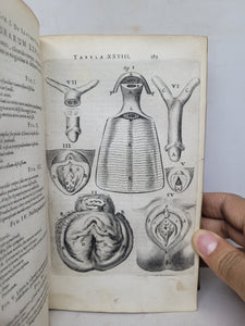 Anatomia ex Caspari Bartholini parentis Institutionibus omniumque recentiorum &amp; propriis observationibus tertiùm ad sanguinis circulationem reformata, 1651