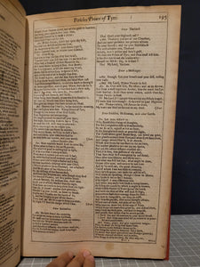 Pericles, and The London Prodigal, Two Plays Extracted from the Fourth Folio of Shakespeare, 1685. Beautifully Bound in Half Tooled Morocco Leather and Cloth