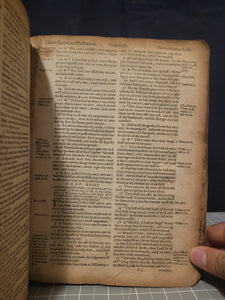 The Holy Bible, Containing the Old Testament and the New: Newly Translated Out of the Originall Tongues, and With the Former Translations Diligently Compared and Revised. By his Majesties Special Commandement, 1633. Old Testament and Apocrypha Only