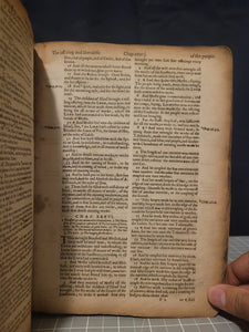 The Holy Bible, Containing the Old Testament and the New: Newly Translated Out of the Originall Tongues, and With the Former Translations Diligently Compared and Revised. By his Majesties Special Commandement, 1633. Old Testament and Apocrypha Only
