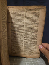 Load image into Gallery viewer, The Holy Bible, Containing the Old Testament and the New: Newly Translated Out of the Originall Tongues, and With the Former Translations Diligently Compared and Revised. By his Majesties Special Commandement, 1633. Old Testament and Apocrypha Only