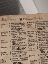 Load image into Gallery viewer, Concordantiae Bibliorum, 1485. Koberger Concordance with a Beautiful 11-Line Pen and Ink Initial, and Occasional Rubrication. Exceedingly Rare at Auction, and bearing the provenance of Windberg Abbey