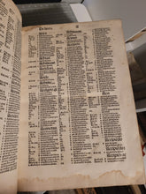 Load image into Gallery viewer, Concordantiae Bibliorum, 1485. Koberger Concordance with a Beautiful 11-Line Pen and Ink Initial, and Occasional Rubrication. Exceedingly Rare at Auction, and bearing the provenance of Windberg Abbey
