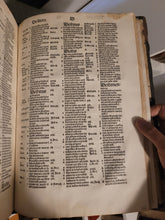 Load image into Gallery viewer, Concordantiae Bibliorum, 1485. Koberger Concordance with a Beautiful 11-Line Pen and Ink Initial, and Occasional Rubrication. Exceedingly Rare at Auction, and bearing the provenance of Windberg Abbey