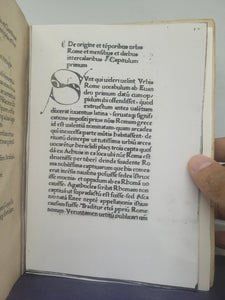 Polyhistor, sive De Mirabilibus Mundi, sive Collectanea Rerum Memorabilium, 1474-1475. Wonders of the World, with An Illuminated Opening