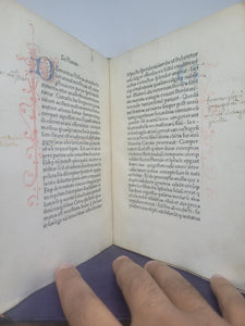 Polyhistor, sive De Mirabilibus Mundi, sive Collectanea Rerum Memorabilium, 1474-1475. Wonders of the World, with An Illuminated Opening