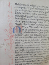 Load image into Gallery viewer, Polyhistor, sive De Mirabilibus Mundi, sive Collectanea Rerum Memorabilium, 1474-1475. Wonders of the World, with An Illuminated Opening
