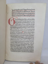 Load image into Gallery viewer, Epistola ad Cyrillum de magnificentiis Hieronymi; With; Epistola ad Augustinum de miraculis Hieronymi; With; Epistola ad Susannam lapsam et ad Heliodorum, Circa 1470. Early Trio of Tracts with Pseudo Attributions