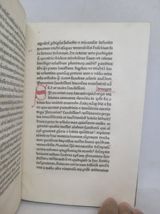 Epistola ad Cyrillum de magnificentiis Hieronymi; With; Epistola ad Augustinum de miraculis Hieronymi; With; Epistola ad Susannam lapsam et ad Heliodorum, Circa 1470. Early Trio of Tracts with Pseudo Attributions