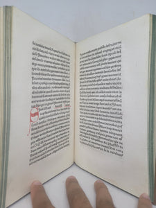 Epistola ad Cyrillum de magnificentiis Hieronymi; With; Epistola ad Augustinum de miraculis Hieronymi; With; Epistola ad Susannam lapsam et ad Heliodorum, Circa 1470. Early Trio of Tracts with Pseudo Attributions