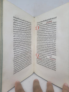 Epistola ad Cyrillum de magnificentiis Hieronymi; With; Epistola ad Augustinum de miraculis Hieronymi; With; Epistola ad Susannam lapsam et ad Heliodorum, Circa 1470. Early Trio of Tracts with Pseudo Attributions