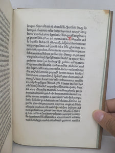 Epistola ad Cyrillum de magnificentiis Hieronymi; With; Epistola ad Augustinum de miraculis Hieronymi; With; Epistola ad Susannam lapsam et ad Heliodorum, Circa 1470. Early Trio of Tracts with Pseudo Attributions