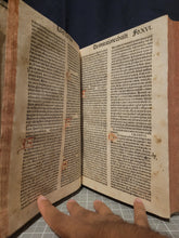 Load image into Gallery viewer, Opera: Sermones, Epistolae et alia Opuscula, 1494. The Complete Works of Kempis Including His Imitation of Christ and Meditations on the Incarnation of Christ, Nicely Rubricated