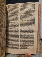 Load image into Gallery viewer, Opera: Sermones, Epistolae et alia Opuscula, 1494. The Complete Works of Kempis Including His Imitation of Christ and Meditations on the Incarnation of Christ, Nicely Rubricated