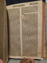 Load image into Gallery viewer, Opera: Sermones, Epistolae et alia Opuscula, 1494. The Complete Works of Kempis Including His Imitation of Christ and Meditations on the Incarnation of Christ, Nicely Rubricated