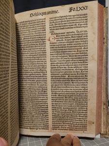 Opera: Sermones, Epistolae et alia Opuscula, 1494. The Complete Works of Kempis Including His Imitation of Christ and Meditations on the Incarnation of Christ, Nicely Rubricated
