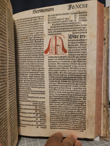 Opera: Sermones, Epistolae et alia Opuscula, 1494. The Complete Works of Kempis Including His Imitation of Christ and Meditations on the Incarnation of Christ, Nicely Rubricated