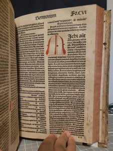 Opera: Sermones, Epistolae et alia Opuscula, 1494. The Complete Works of Kempis Including His Imitation of Christ and Meditations on the Incarnation of Christ, Nicely Rubricated