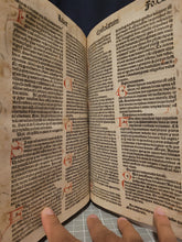 Load image into Gallery viewer, Opera: Sermones, Epistolae et alia Opuscula, 1494. The Complete Works of Kempis Including His Imitation of Christ and Meditations on the Incarnation of Christ, Nicely Rubricated