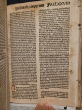 Load image into Gallery viewer, Opera: Sermones, Epistolae et alia Opuscula, 1494. The Complete Works of Kempis Including His Imitation of Christ and Meditations on the Incarnation of Christ, Nicely Rubricated