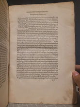 Load image into Gallery viewer, De Mysteriis Aegyptiorum, Chaldaeorum, Assyriorum. Tr: Marsilius Ficinus. Add: Proclus: In Platonicum Alcibiadem; De sacrificio et magia; Porphyrius: De divinis et daemonibus... Psellus: De daemonibus…, 1497. The First Aldine Iamblichus