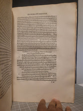 Load image into Gallery viewer, De Mysteriis Aegyptiorum, Chaldaeorum, Assyriorum. Tr: Marsilius Ficinus. Add: Proclus: In Platonicum Alcibiadem; De sacrificio et magia; Porphyrius: De divinis et daemonibus... Psellus: De daemonibus…, 1497. The First Aldine Iamblichus