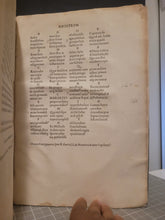 Load image into Gallery viewer, De Mysteriis Aegyptiorum, Chaldaeorum, Assyriorum. Tr: Marsilius Ficinus. Add: Proclus: In Platonicum Alcibiadem; De sacrificio et magia; Porphyrius: De divinis et daemonibus... Psellus: De daemonibus…, 1497. The First Aldine Iamblichus