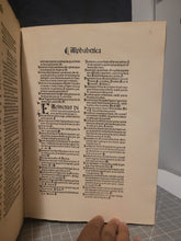 Load image into Gallery viewer, Mariale; With; Officium et missa Immaculatae Conceptionis BMV, 1496. Marian Theology