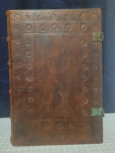 Opera. Prima and Secunda, 1488. Volumes 1-2 of 3 of the Works of the Jean Gerson in One Volume, with Part of the Original Boards Preserved