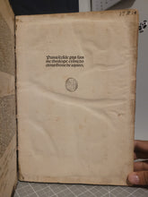 Load image into Gallery viewer, Summa Theologica, 1496. Volume II of III in Two Tomes. Aquinas’s Masterpiece, Rubricated and in Original Boards