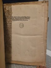 Load image into Gallery viewer, Summa Theologica, 1496. Volume II of III in Two Tomes. Aquinas’s Masterpiece, Rubricated and in Original Boards