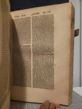 Load image into Gallery viewer, Summa Theologica, 1496. Volume II of III in Two Tomes. Aquinas’s Masterpiece, Rubricated and in Original Boards