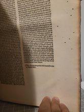 Load image into Gallery viewer, Summa Theologica, 1496. Volume II of III in Two Tomes. Aquinas’s Masterpiece, Rubricated and in Original Boards
