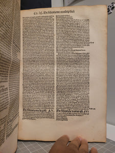 Summa theologica, 1496. Part III of V